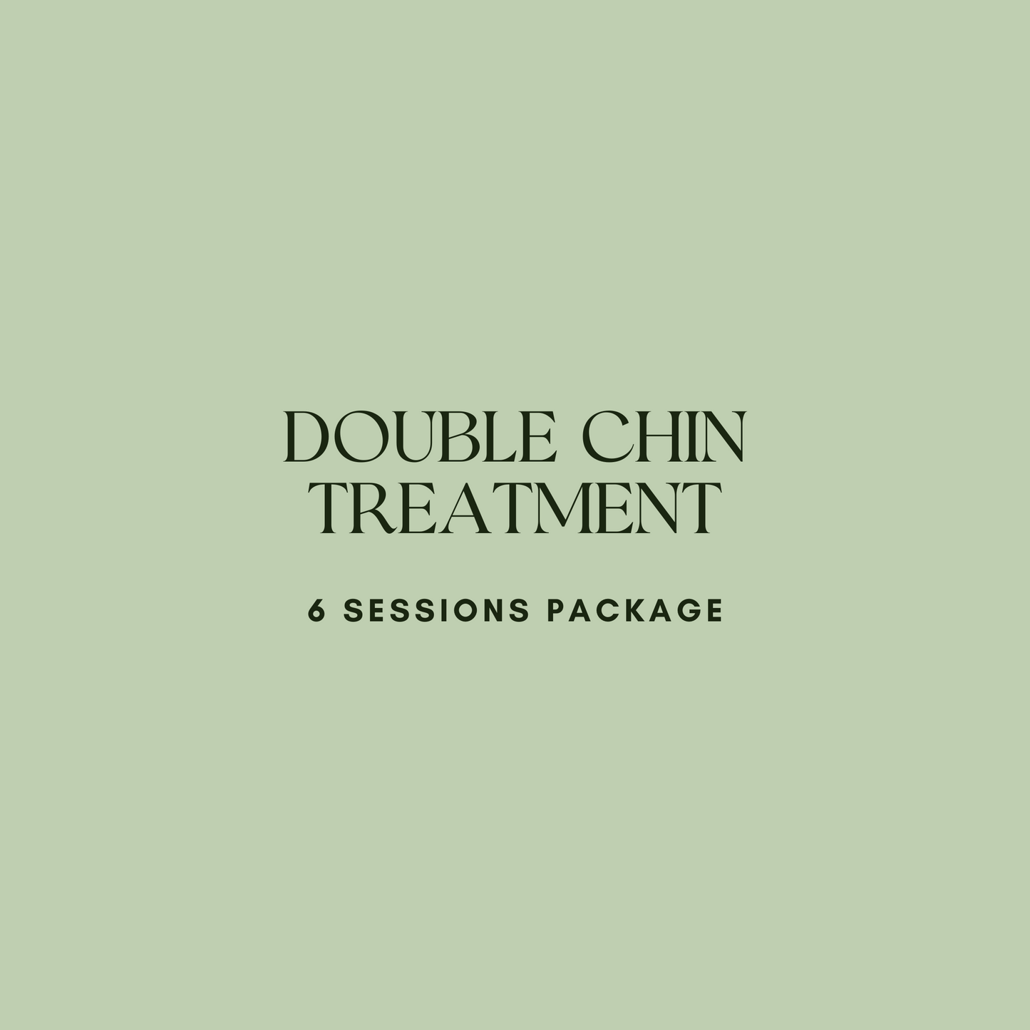 Double Chin Treatment - 6 Sessions
