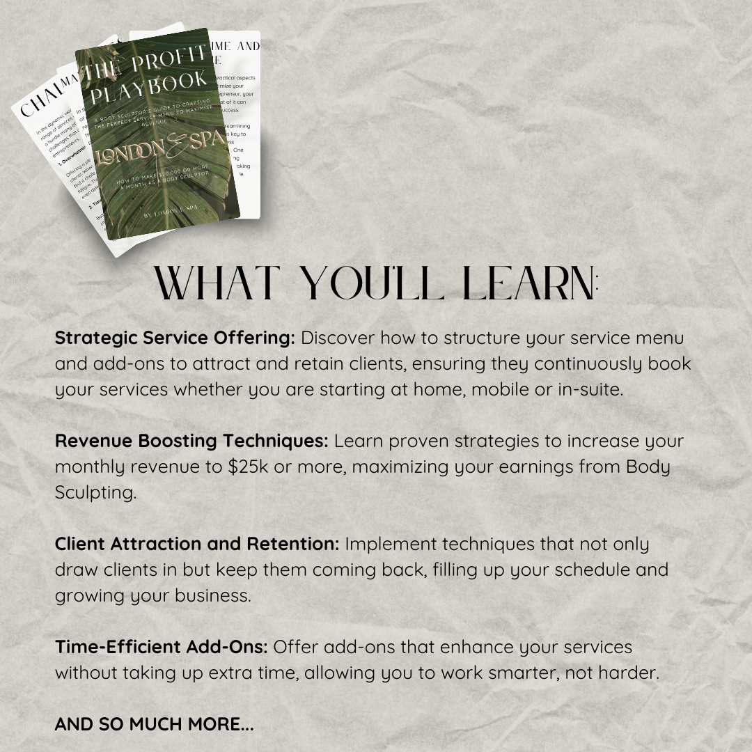 The Profit Playbook