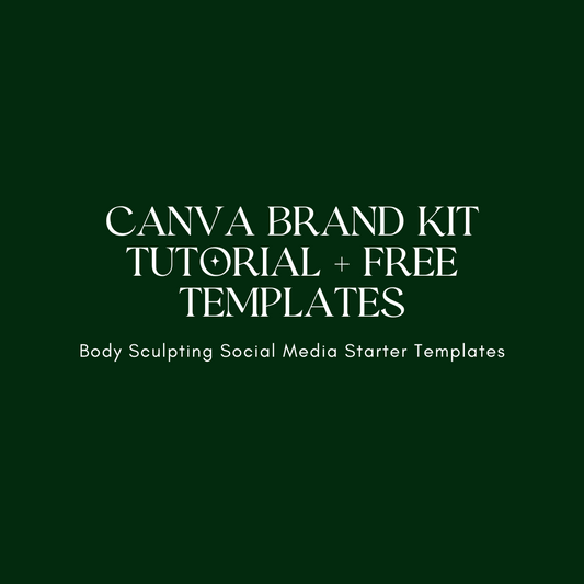 Canva Brand Kit Tutorial + Free Templates