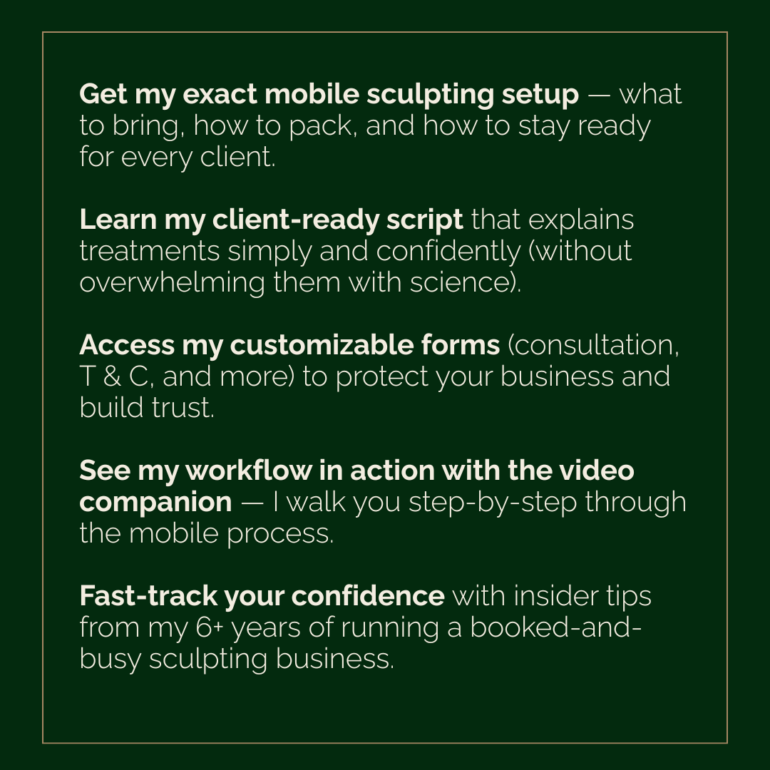 The Mobile Body Sculptor's Guide